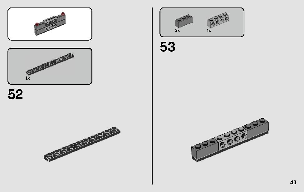 デス・スターからの脱出 75229 レゴの商品情報 レゴの説明書・組立方法 43 page