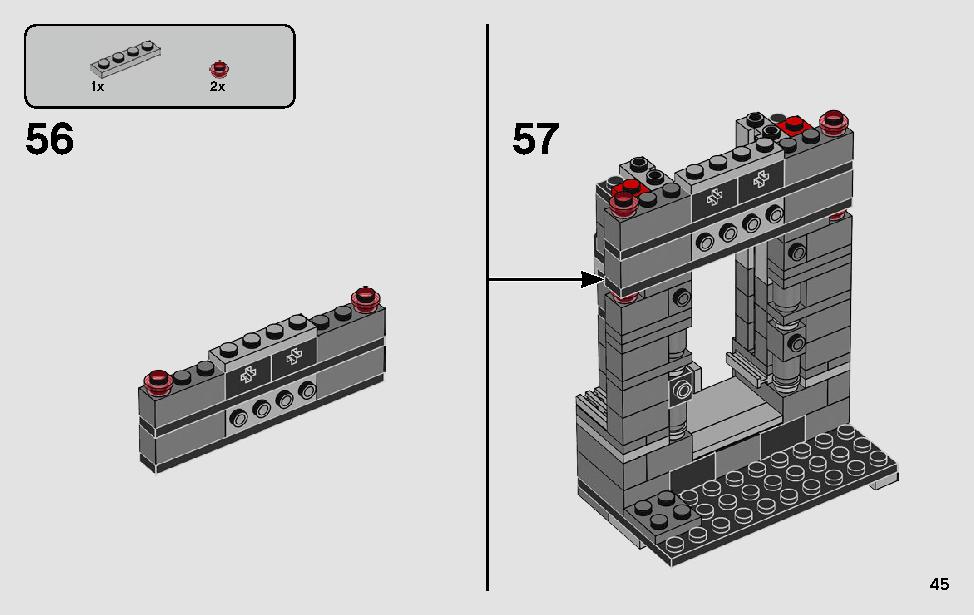 デス・スターからの脱出 75229 レゴの商品情報 レゴの説明書・組立方法 45 page