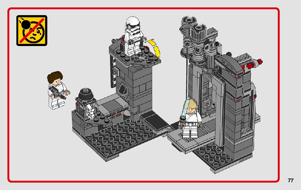 Death Star Escape 75229 LEGO information LEGO instructions 77 page