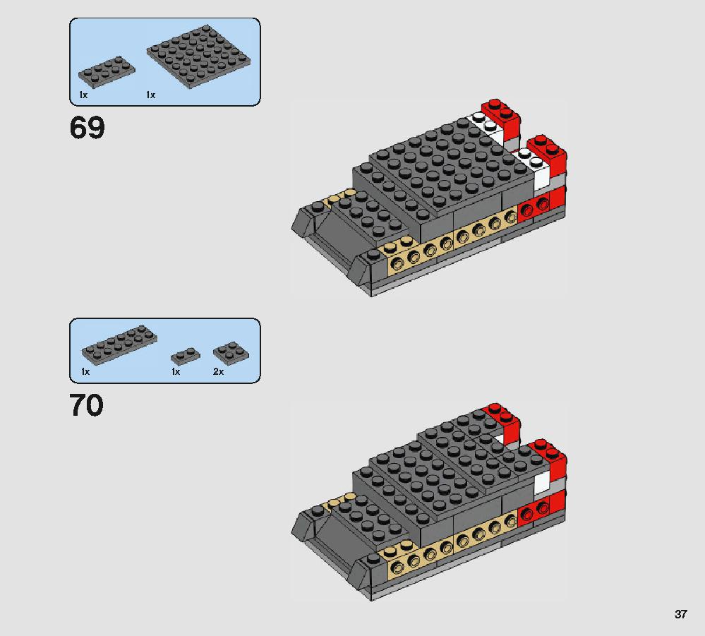 Porg 75230 LEGO information LEGO instructions 37 page