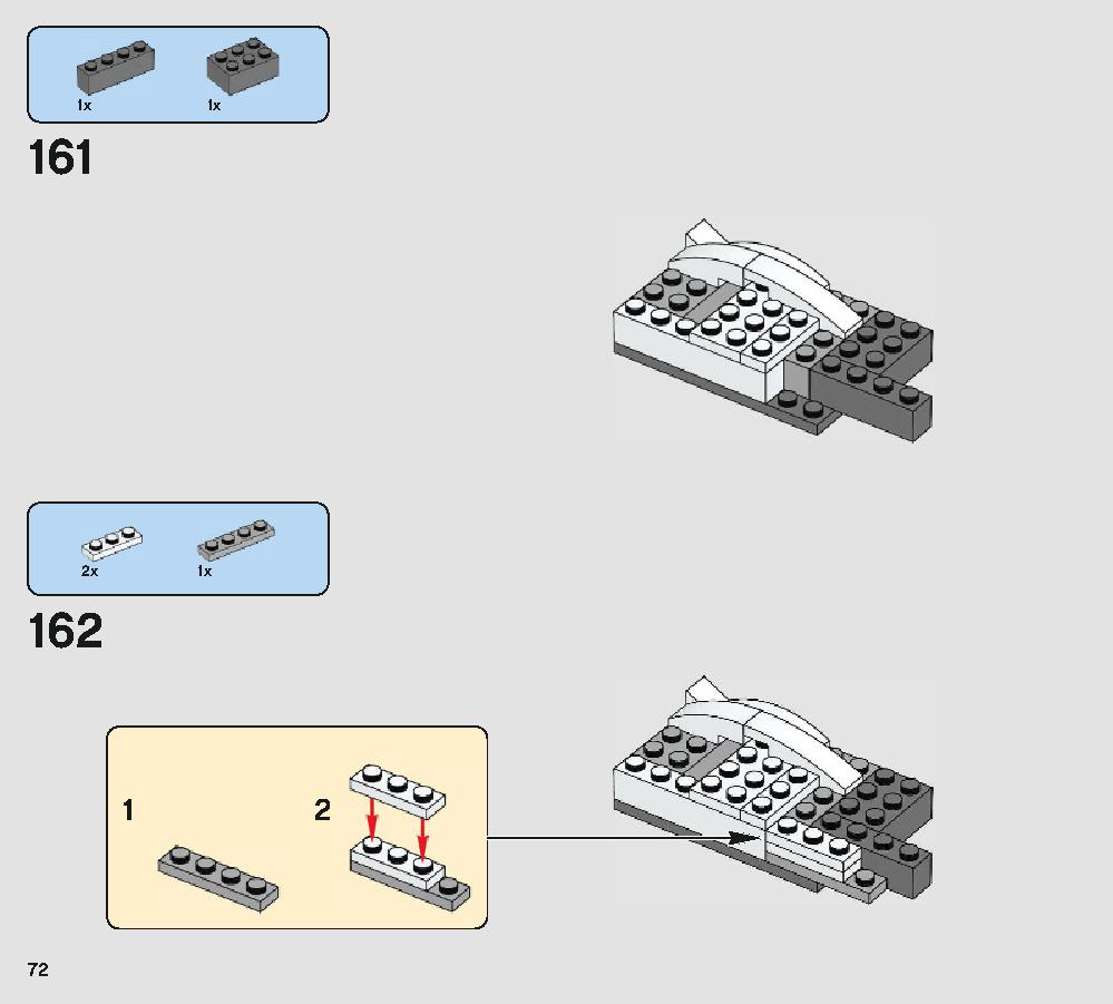 ポーグ 75230 レゴの商品情報 レゴの説明書・組立方法 72 page