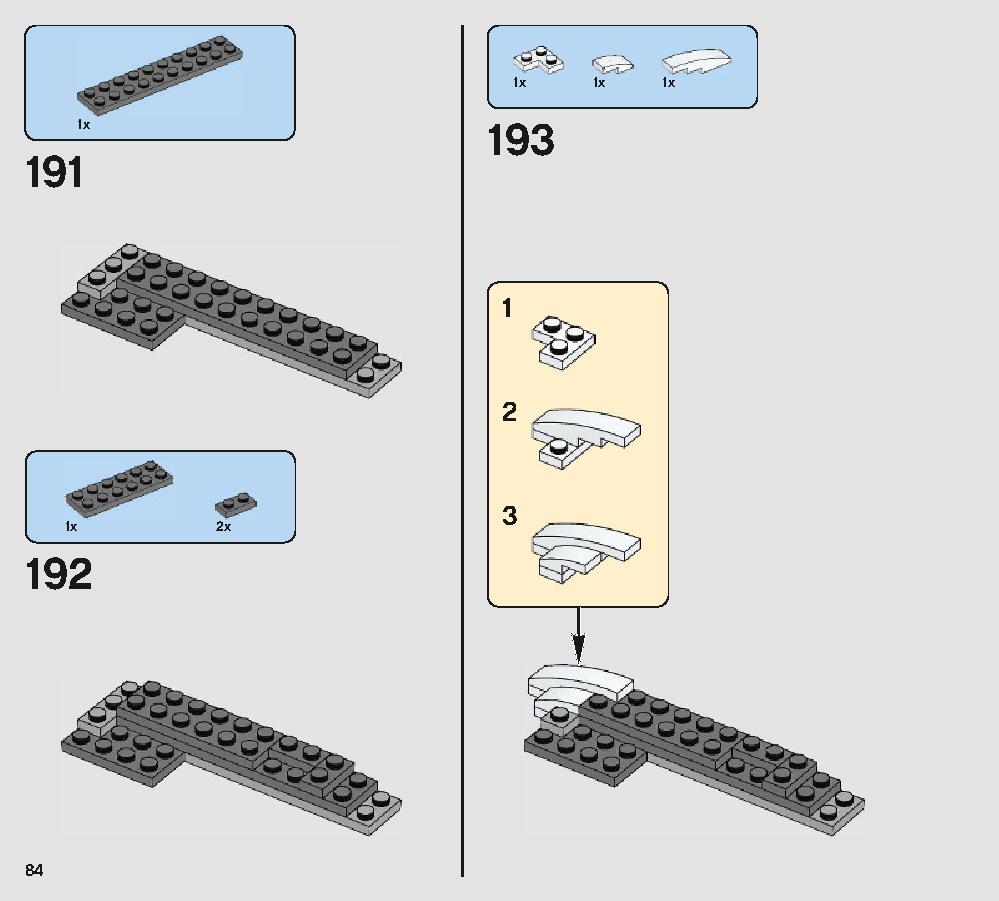 ポーグ 75230 レゴの商品情報 レゴの説明書・組立方法 84 page