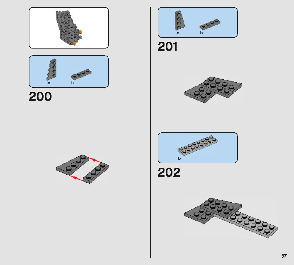 ポーグ 75230 レゴの商品情報 レゴの説明書・組立方法 87 page