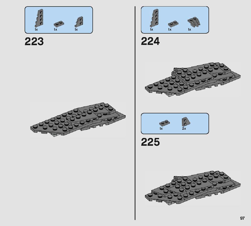 Porg 75230 LEGO information LEGO instructions 97 page