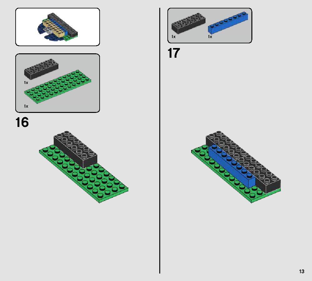 Droid Gunship 75233 LEGO information LEGO instructions 13 page