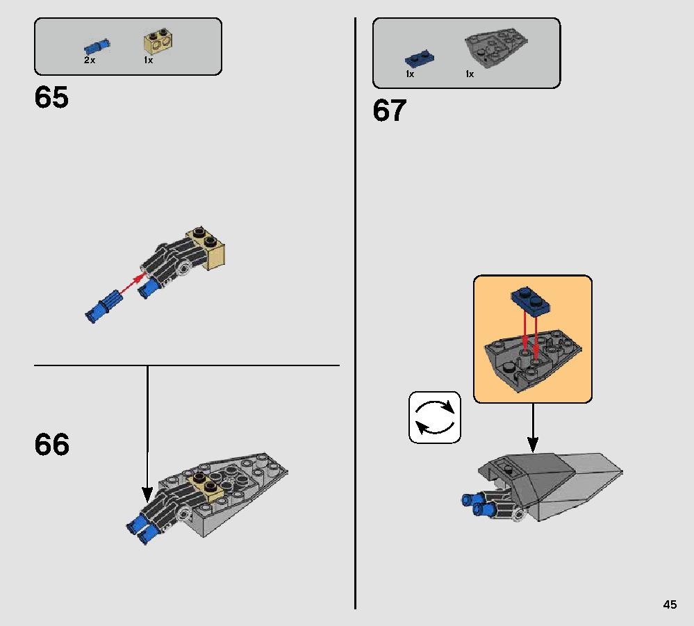 Droid Gunship 75233 LEGO information LEGO instructions 45 page