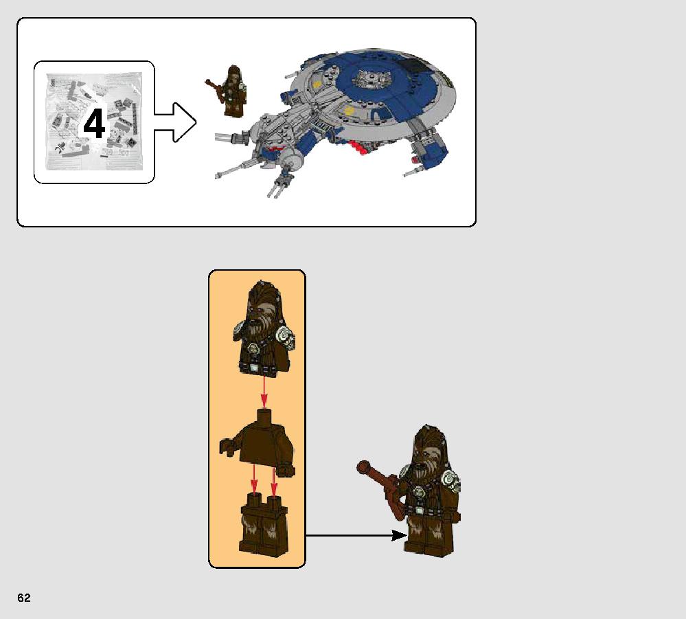 Droid Gunship 75233 LEGO information LEGO instructions 62 page