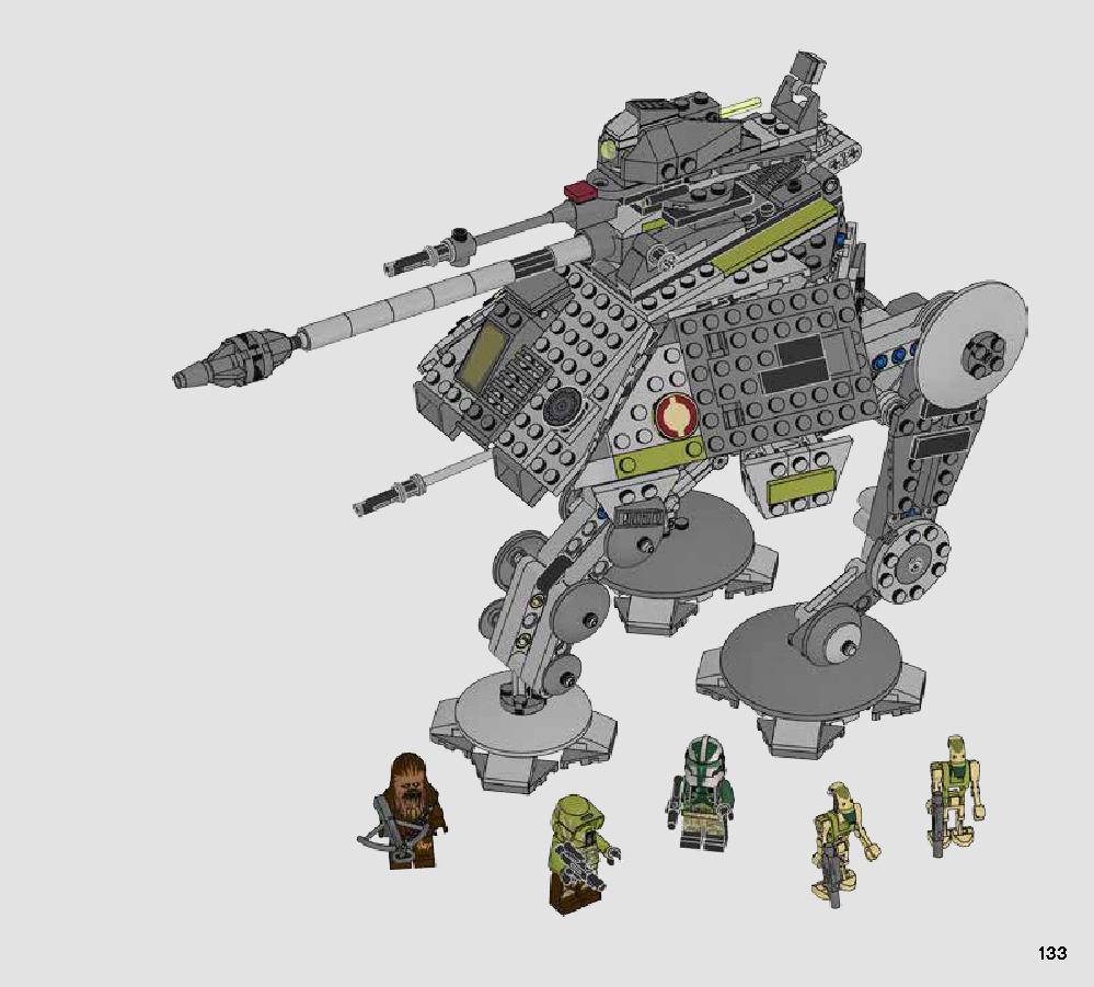 AT-AP Walker 75234 LEGO information LEGO instructions 133 page