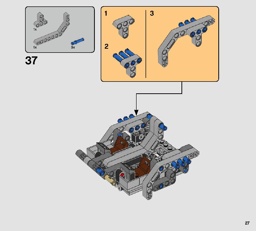 AT-AP Walker 75234 LEGO information LEGO instructions 27 page