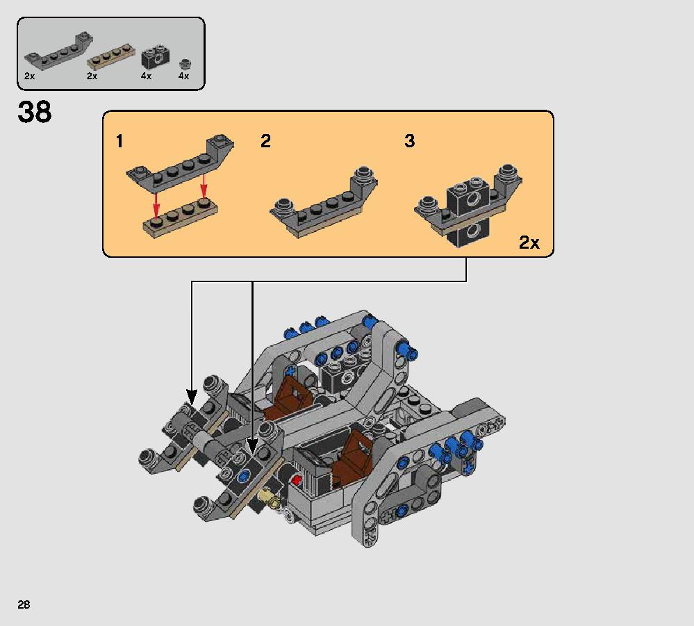 AT-AP Walker 75234 LEGO information LEGO instructions 28 page
