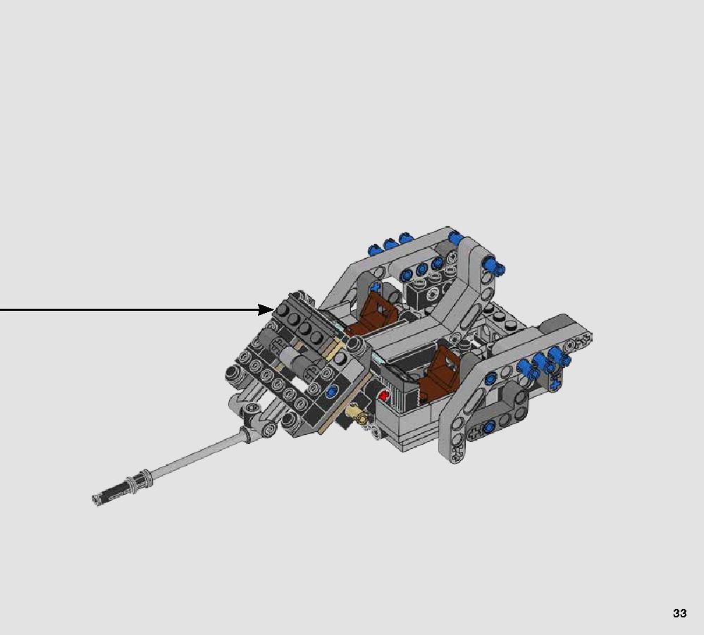 AT-AP Walker 75234 LEGO information LEGO instructions 33 page
