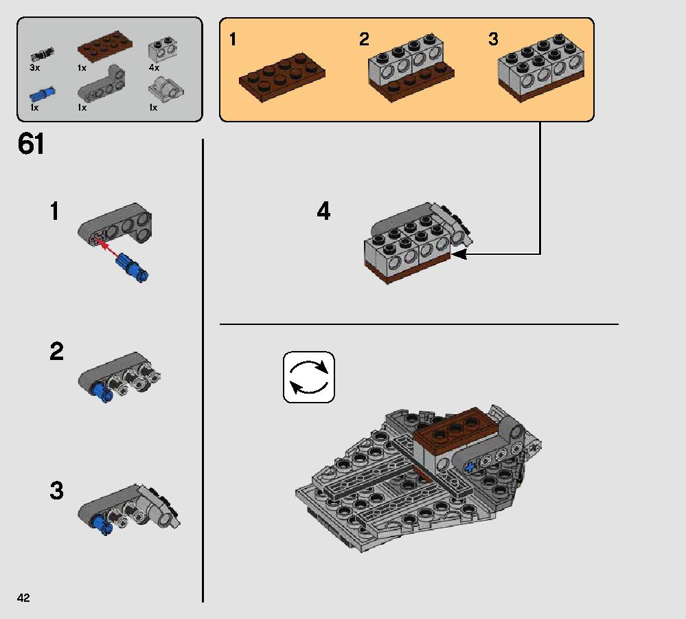 AT-AP Walker 75234 LEGO information LEGO instructions 42 page