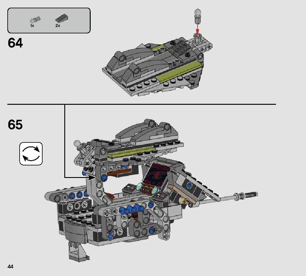 AT-AP Walker 75234 LEGO information LEGO instructions 44 page