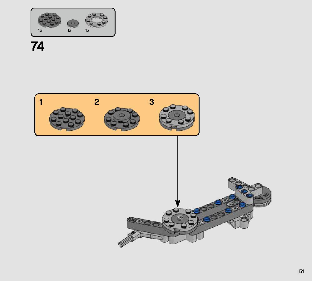 AT-AP Walker 75234 LEGO information LEGO instructions 51 page