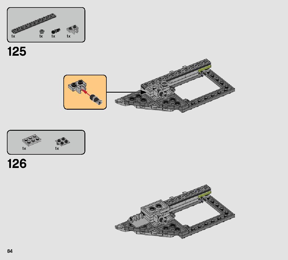 AT-AP Walker 75234 LEGO information LEGO instructions 84 page