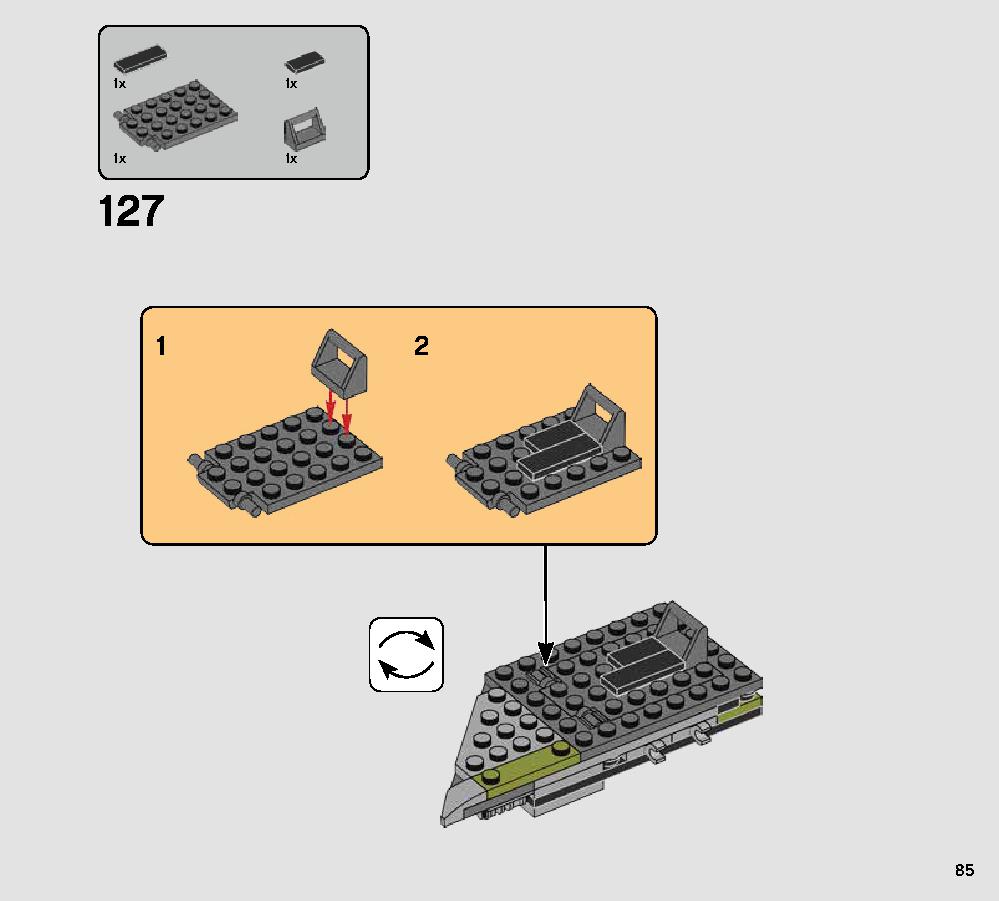 AT-AP Walker 75234 LEGO information LEGO instructions 85 page