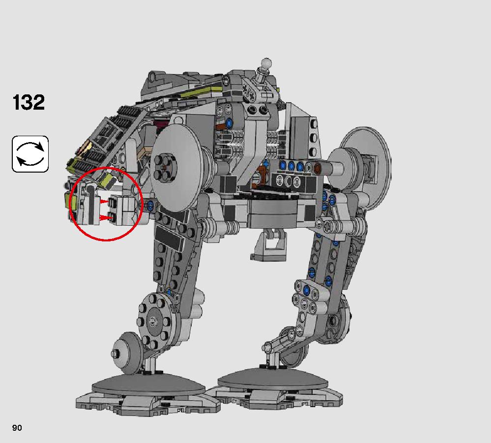 AT-AP Walker 75234 LEGO information LEGO instructions 90 page