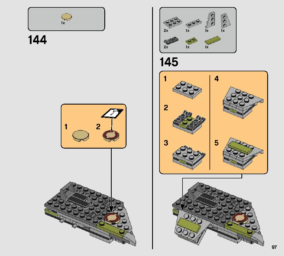 AT-AP ウォーカー 75234 レゴの商品情報 レゴの説明書・組立方法 97 page