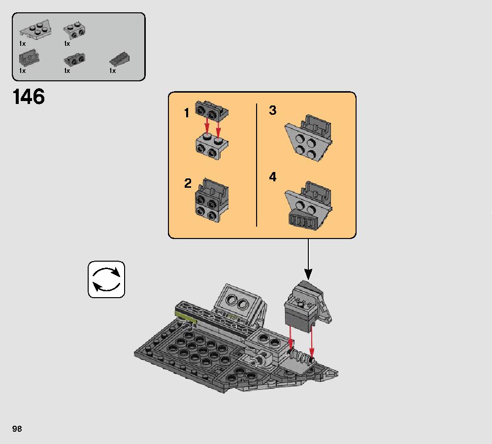 AT-AP Walker 75234 LEGO information LEGO instructions 98 page