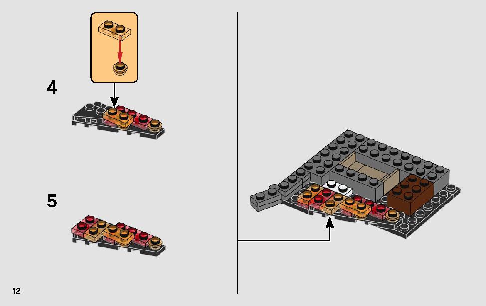 Duel on Starkiller Base 75236 LEGO information LEGO instructions 12 page