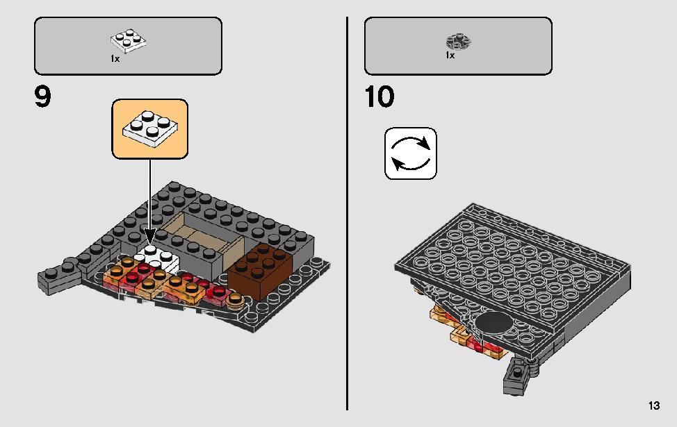 スターキラー基地での決闘 75236 レゴの商品情報 レゴの説明書・組立方法 13 page