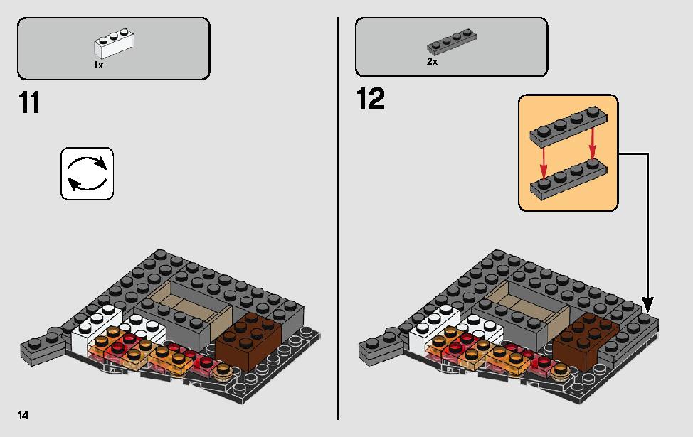 Duel on Starkiller Base 75236 LEGO information LEGO instructions 14 page