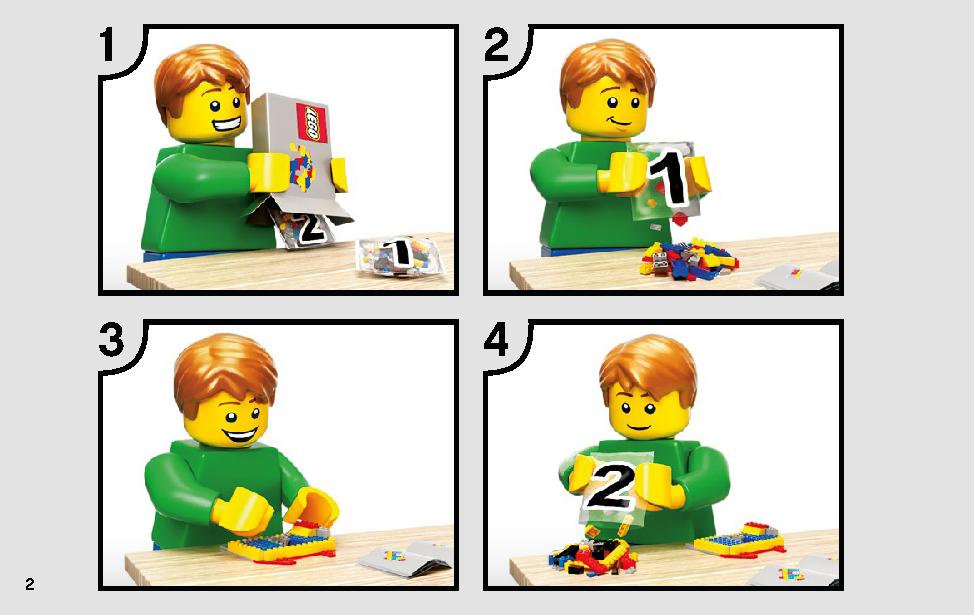Duel on Starkiller Base 75236 LEGO information LEGO instructions 2 page