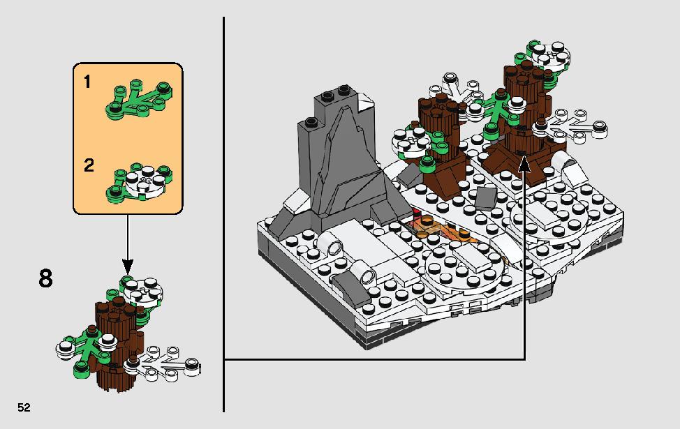 スターキラー基地での決闘 75236 レゴの商品情報 レゴの説明書・組立方法 52 page
