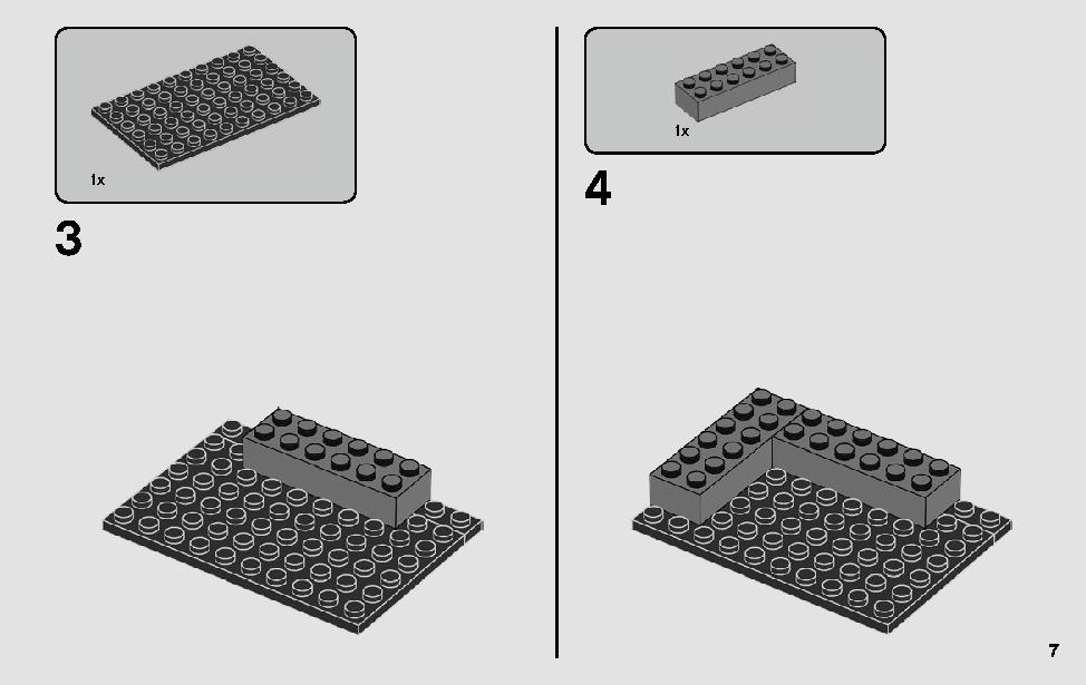 Duel on Starkiller Base 75236 LEGO information LEGO instructions 7 page