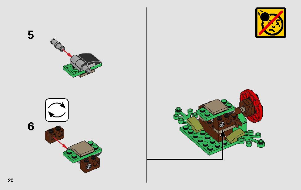 Action Battle Endor Assault 75238 LEGO information LEGO instructions 20 page