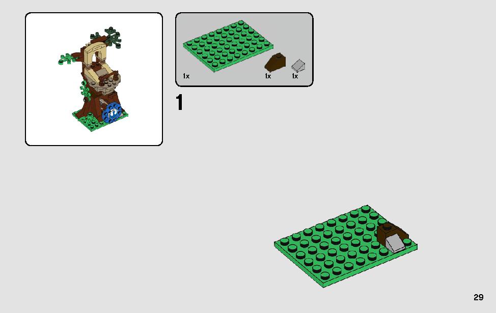 Action Battle Endor Assault 75238 LEGO information LEGO instructions 29 page