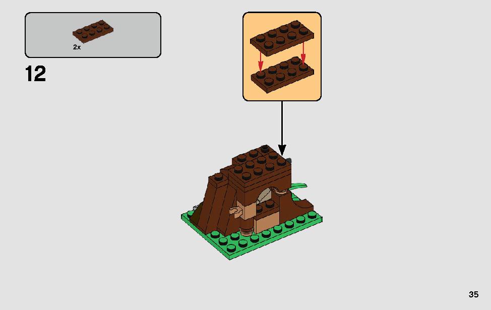 アクションバトル エンドア™ の決戦 75238 レゴの商品情報 レゴの説明書・組立方法 35 page