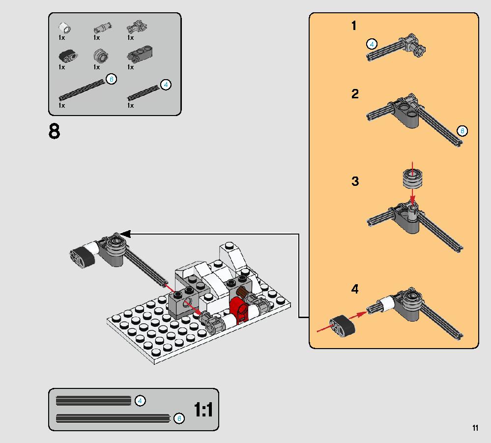アクションバトル エコー基地™ での防戦 75241 レゴの商品情報 レゴの説明書・組立方法 11 page