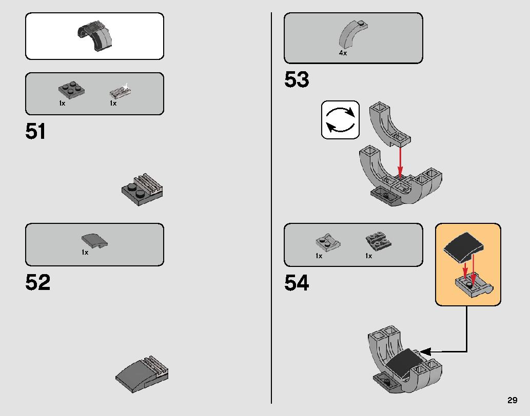 ブラックエース・タイ・インターセプター 75242 レゴの商品情報 レゴの説明書・組立方法 29 page