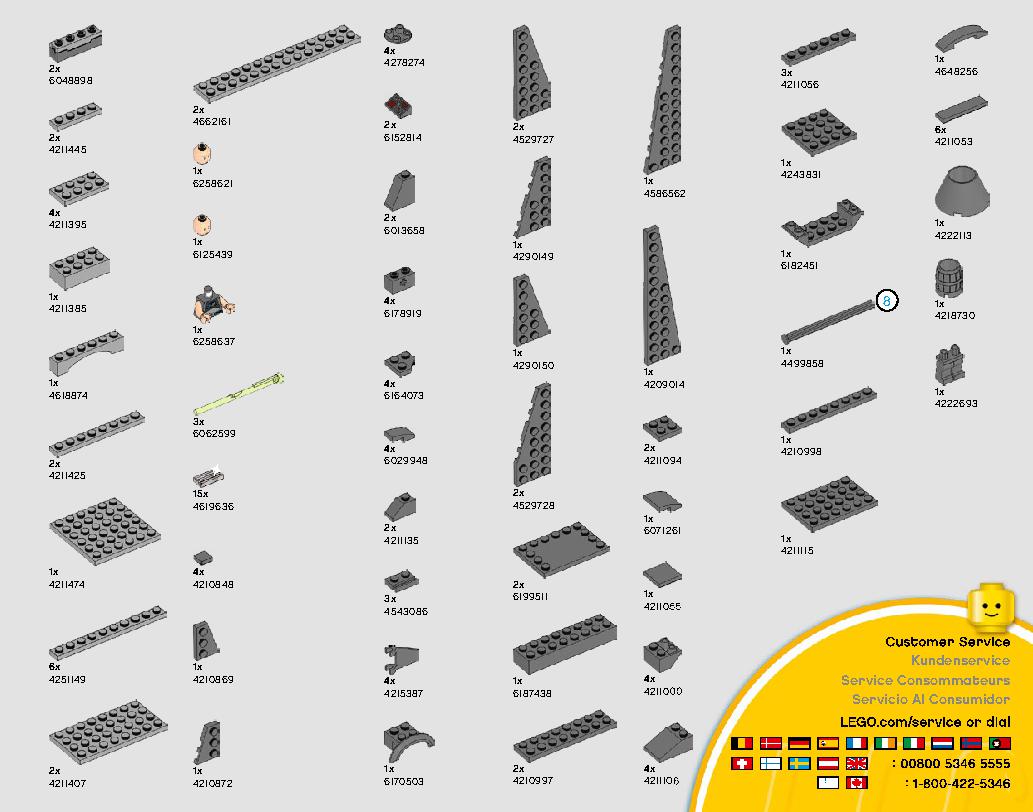 ブラックエース・タイ・インターセプター 75242 レゴの商品情報 レゴの説明書・組立方法 83 page