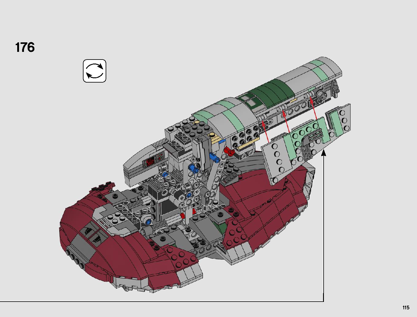 Slave I - 20th Anniversary Edition 75243 LEGO information LEGO instructions 115 page