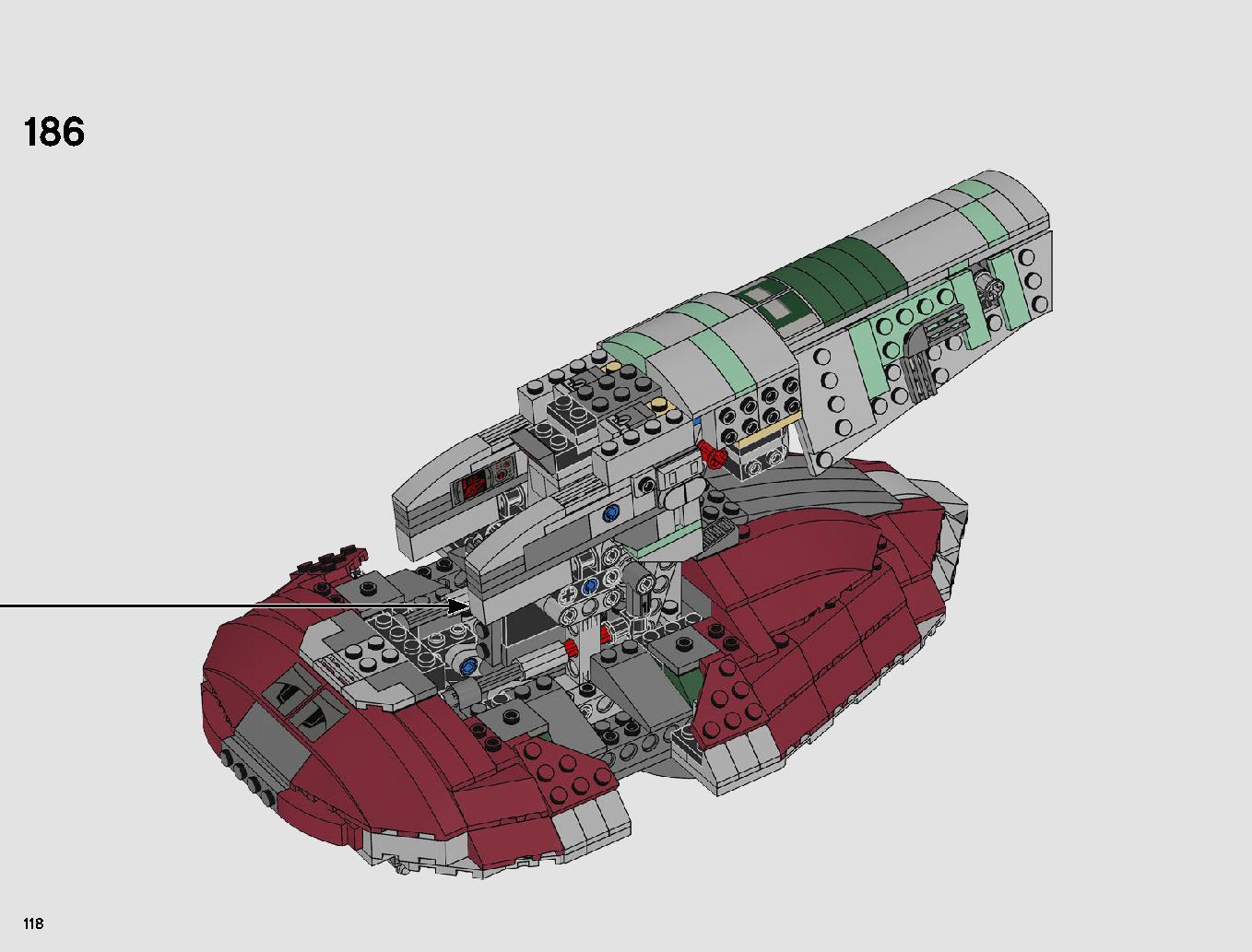 Slave I - 20th Anniversary Edition 75243 LEGO information LEGO instructions 118 page