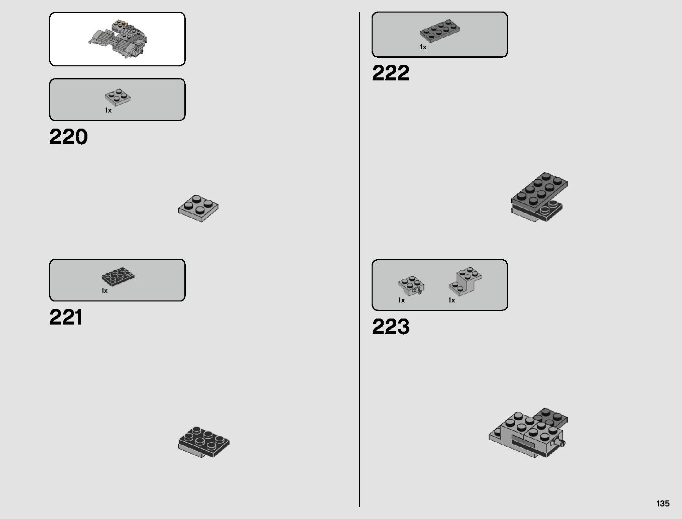 스타워즈 20주년 기념 - 슬레이브 l™ 75243 레고 세트 제품정보 레고 조립설명서 135 page