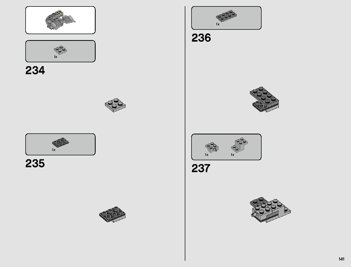 スレーヴl™ – 20周年記念モデル 75243 レゴの商品情報 レゴの説明書・組立方法 141 page