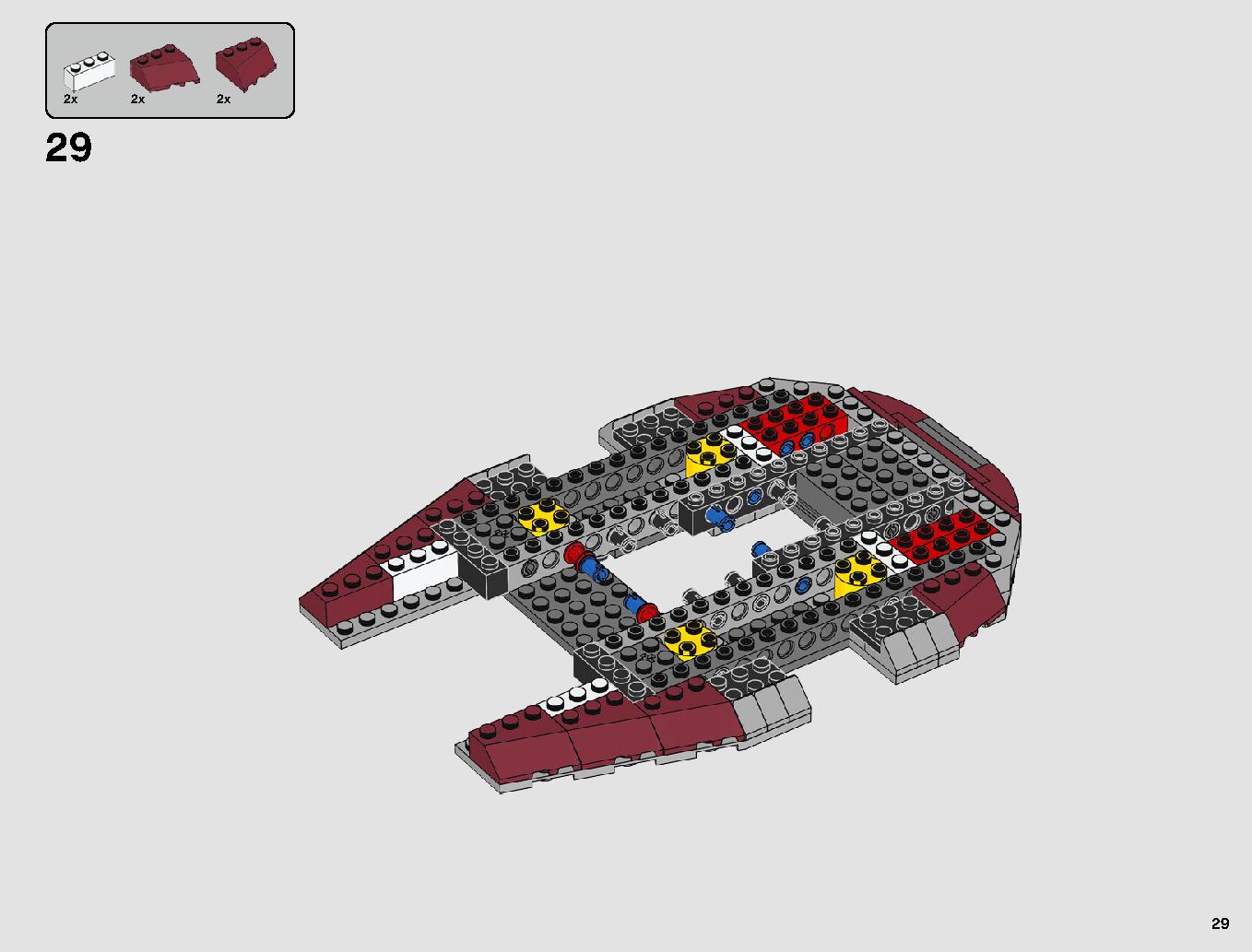 Slave I - 20th Anniversary Edition 75243 LEGO information LEGO instructions 29 page