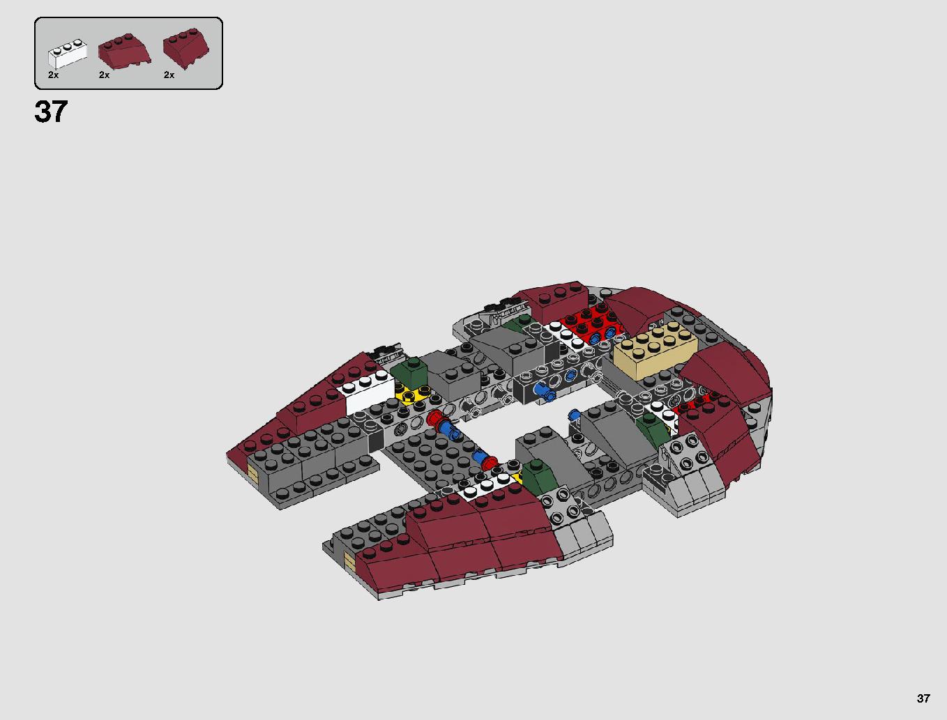 Slave I - 20th Anniversary Edition 75243 LEGO information LEGO instructions 37 page