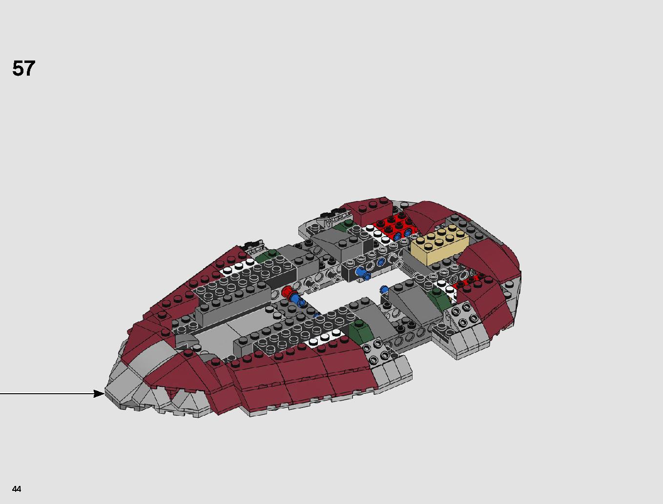 Slave I - 20th Anniversary Edition 75243 LEGO information LEGO instructions 44 page