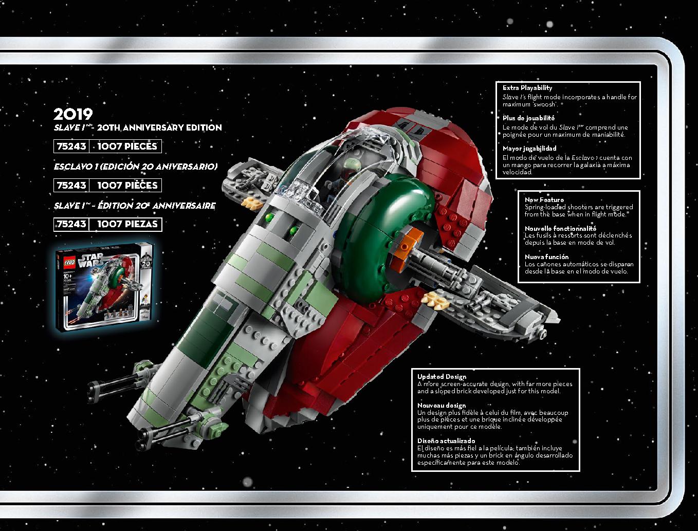 Slave I - 20th Anniversary Edition 75243 LEGO information LEGO instructions 5 page