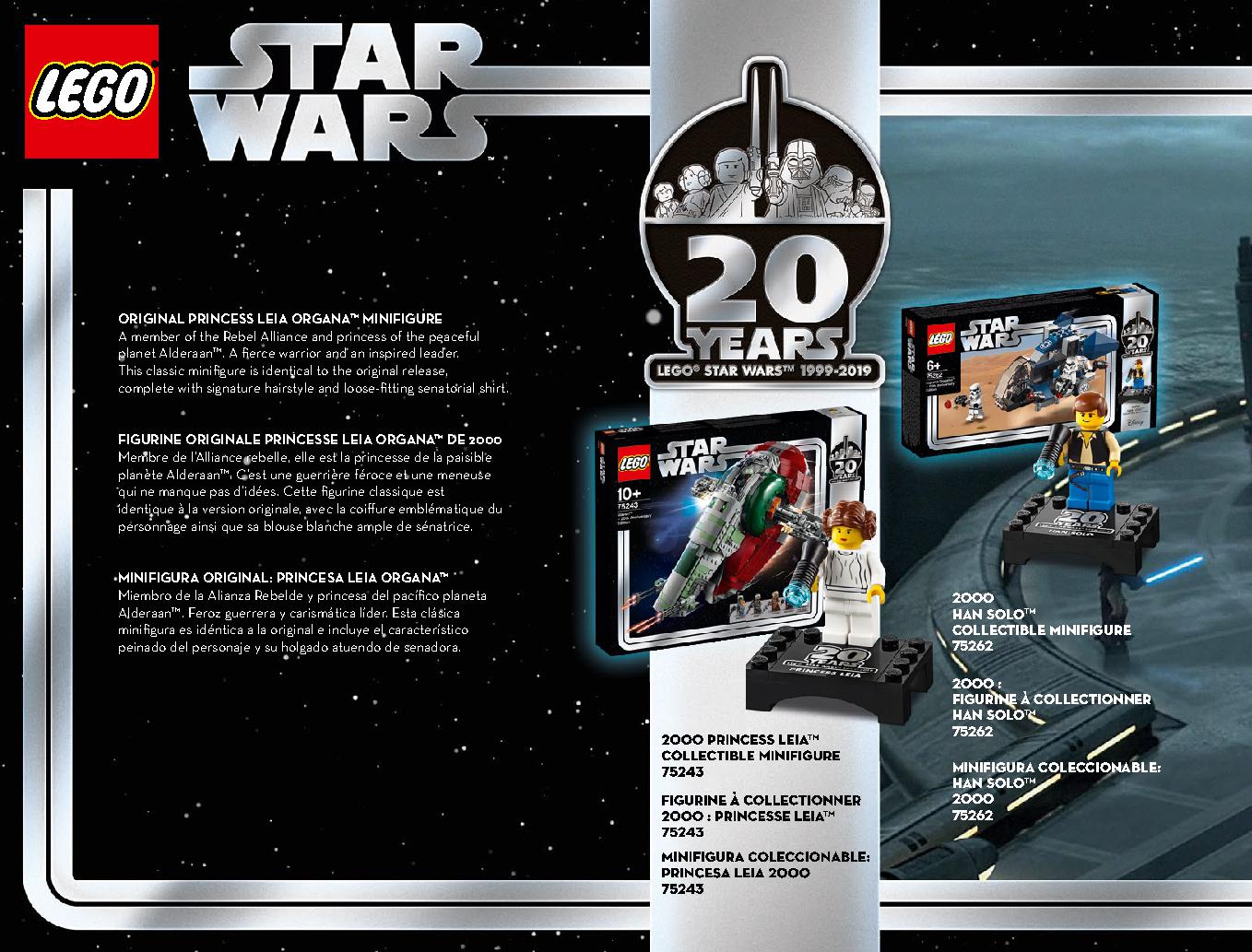 Slave I - 20th Anniversary Edition 75243 LEGO information LEGO instructions 6 page
