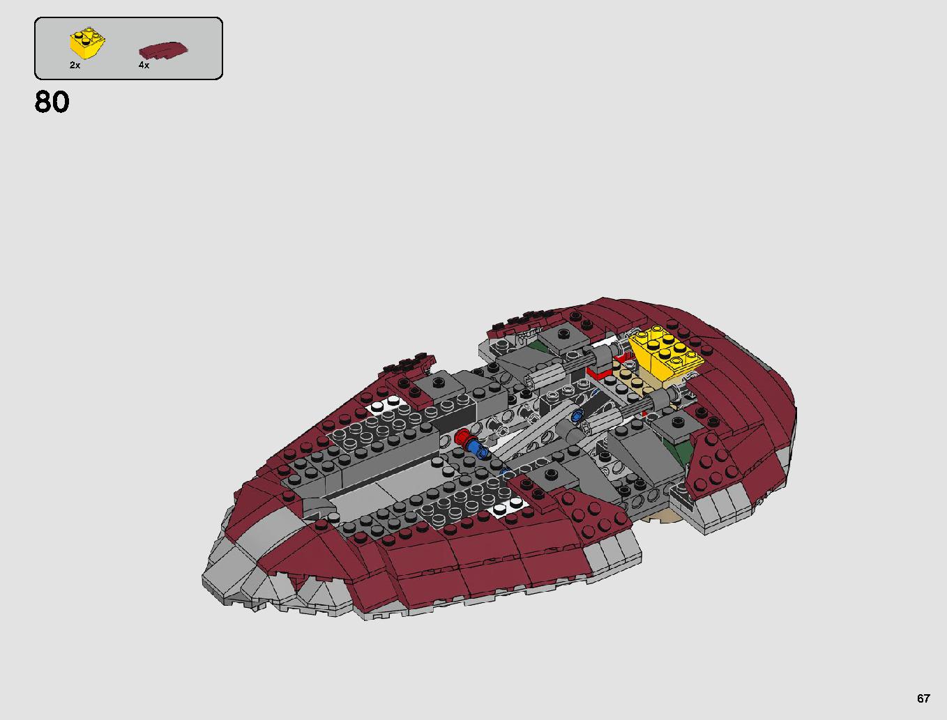 Slave I - 20th Anniversary Edition 75243 LEGO information LEGO instructions 67 page