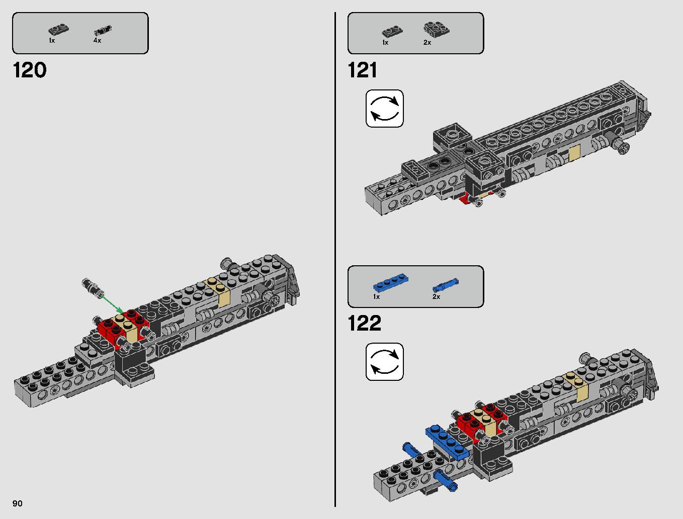 スレーヴl™ – 20周年記念モデル 75243 レゴの商品情報 レゴの説明書・組立方法 90 page