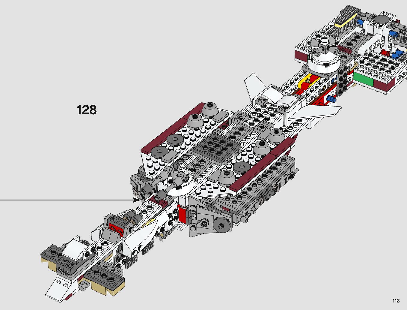 タンティブIV™ 75244 レゴの商品情報 レゴの説明書・組立方法 113 page