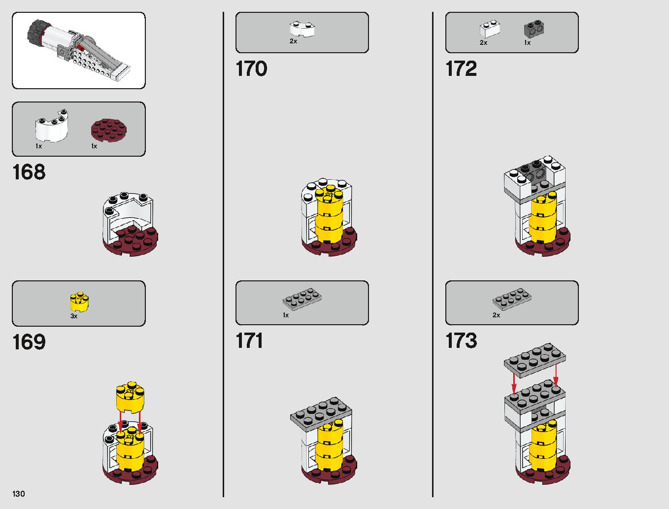 Tantive IV 75244 LEGO information LEGO instructions 130 page