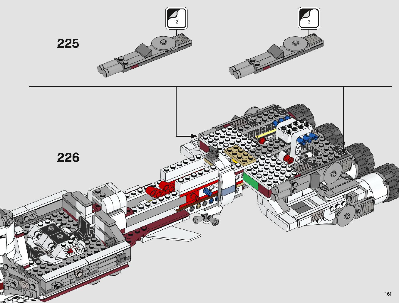 タンティブIV™ 75244 レゴの商品情報 レゴの説明書・組立方法 161 page