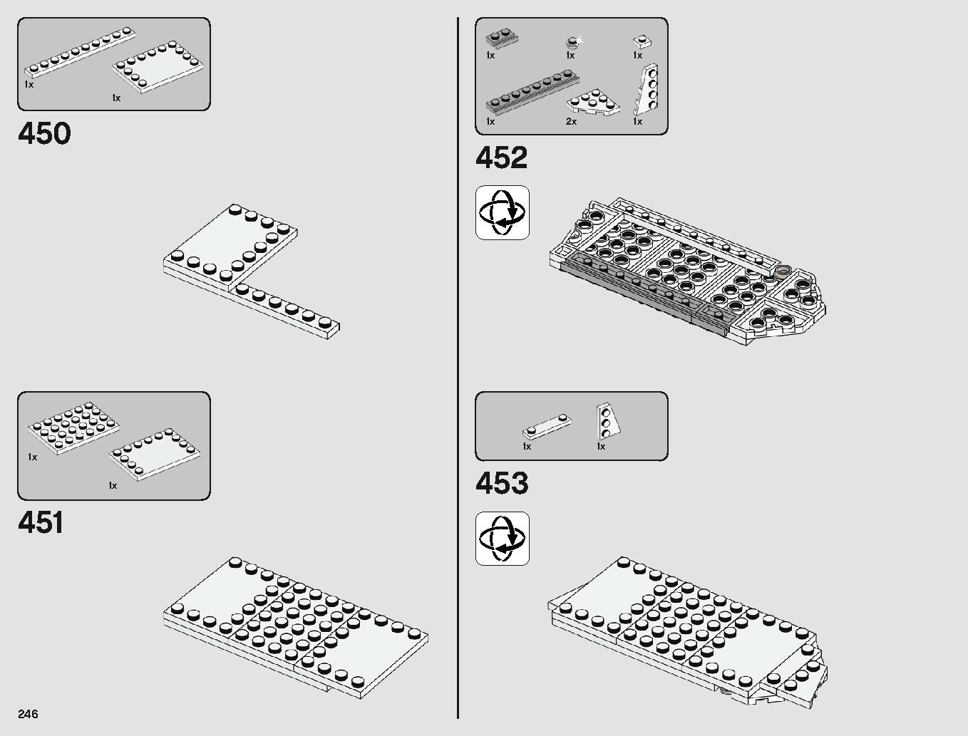 Tantive IV 75244 LEGO information LEGO instructions 246 page